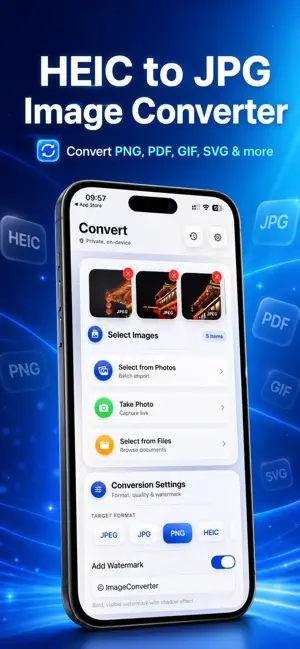 Convert HEIC to JPG Converter screenshot 1