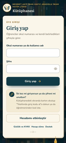 MAİ Kütüphanem screenshot 1