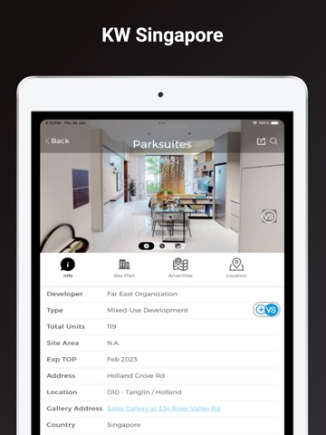 KWSG Projects iPad screenshot