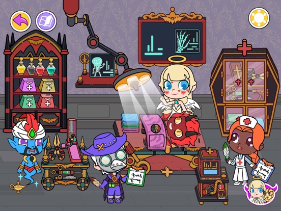 Monster Hospital World iPad screenshot 6 - Education app