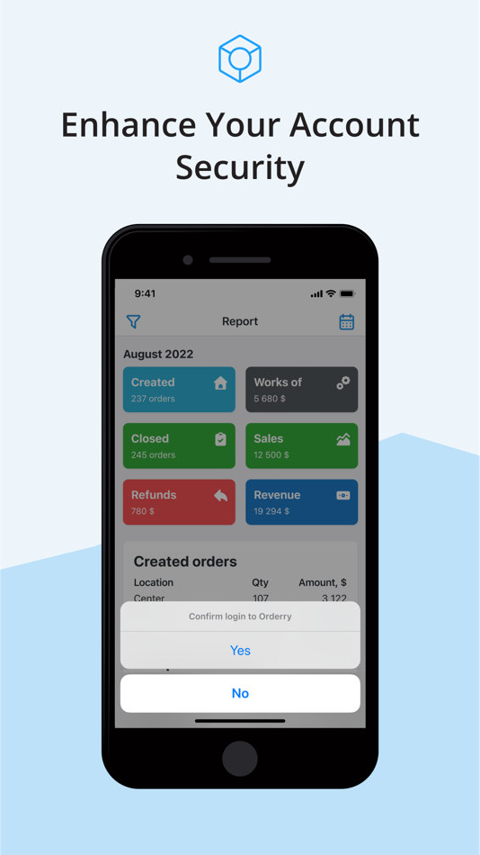 #6. Orderry Dashboard (iOS) بواسطة: Orderry