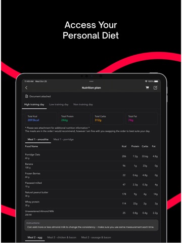 COACH SIMON STUBBS FITNESS iPad screenshot