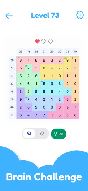 Number Sum Puzzle - Math Game screenshot 4