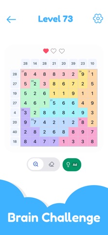 Number Sum Puzzle - Math Game Screenshot 4 of 4