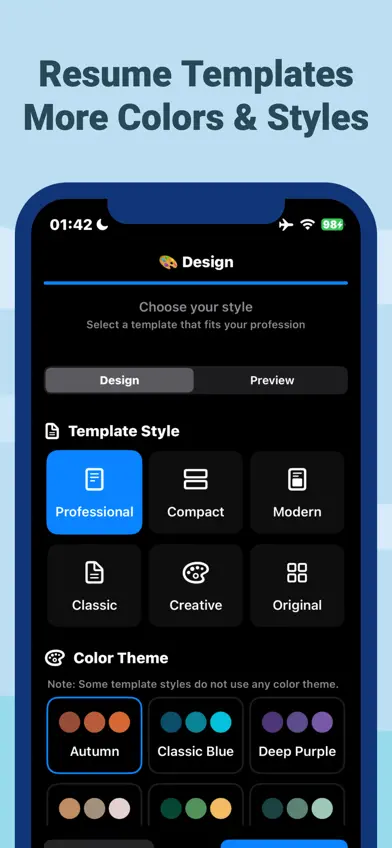 PDF Resume Maker - ResuFlex screenshot 2