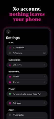 Pink Reflect Screenshot 3 of 4