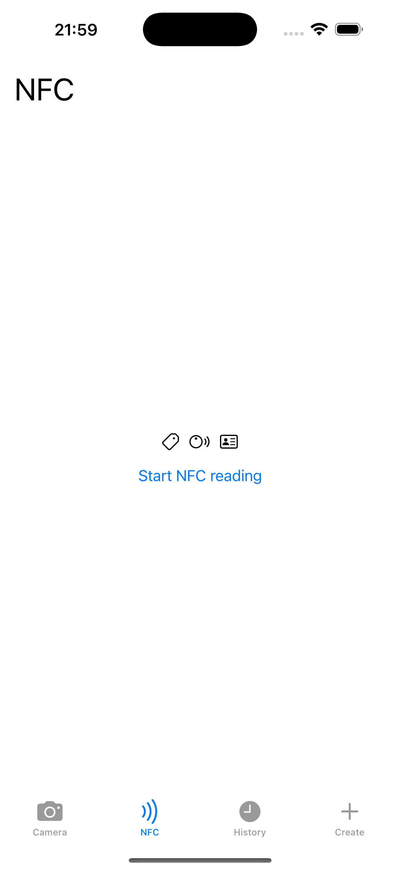 Panda - QR, barcode and NFC