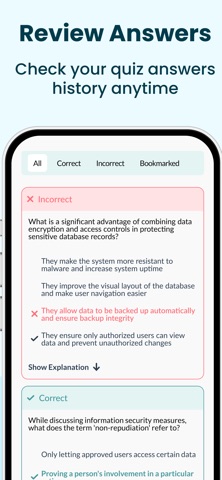 ISC2 CC EXAM PREP 2026 iPhone screenshot