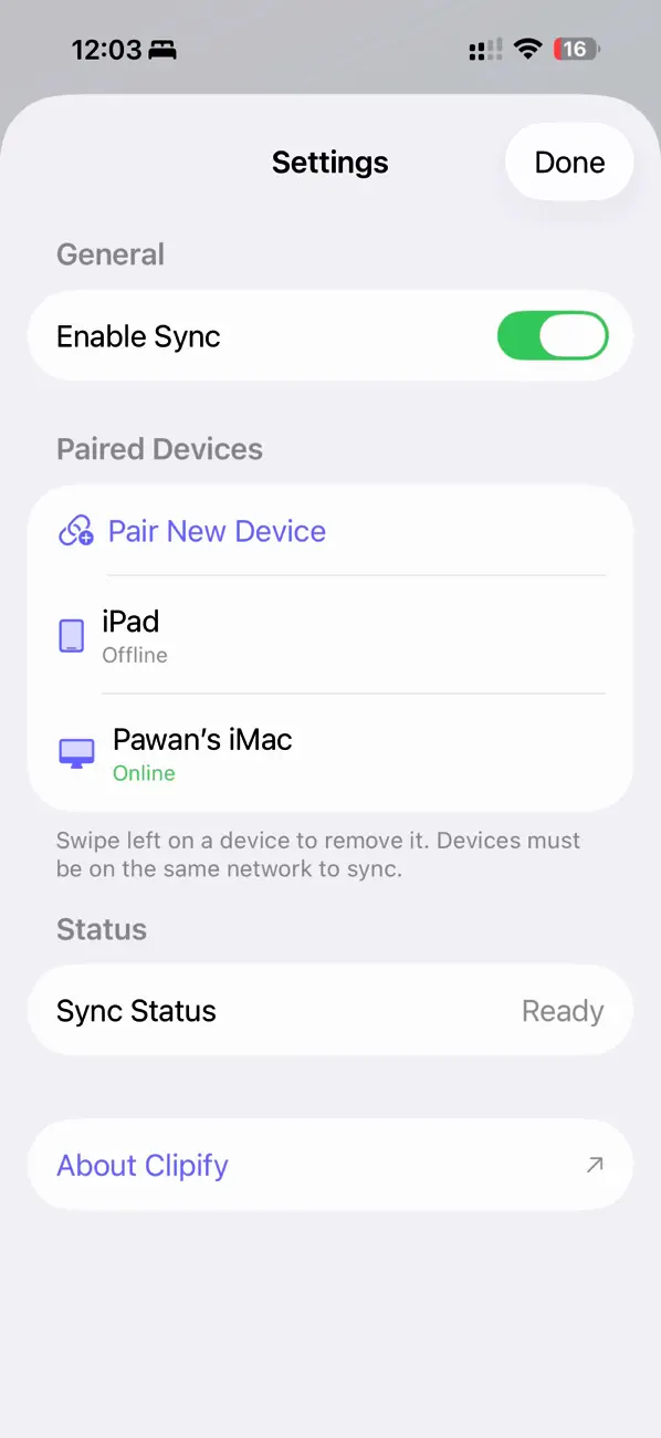 #2. Clipify (iOS) Podle: Pawan Kumar Dixit