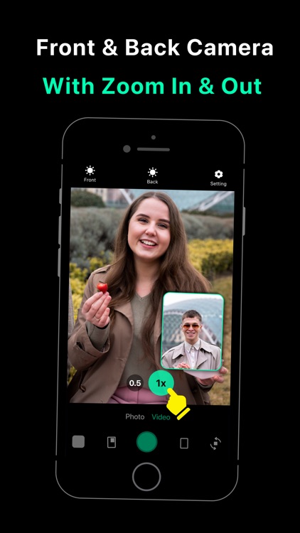 Front & Back Camera Recording screenshot-7