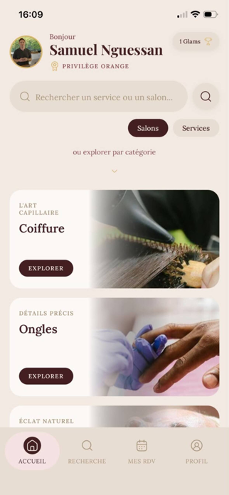 GlamApp CI Screenshot 1 of 10