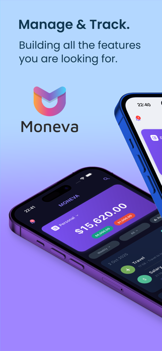 Moneva - Money Tracker Manager Screenshot 1 of 10