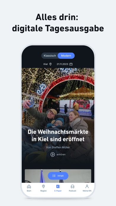 KN - Nachrichten und Podcast Screenshot