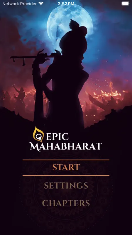 Epic Mahabharata : Story app screenshot 1 of 4