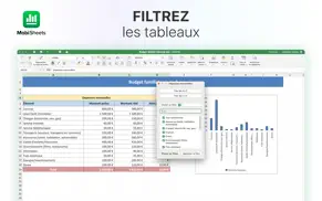 mobioffice - sheets iPhone Captures Décran 4