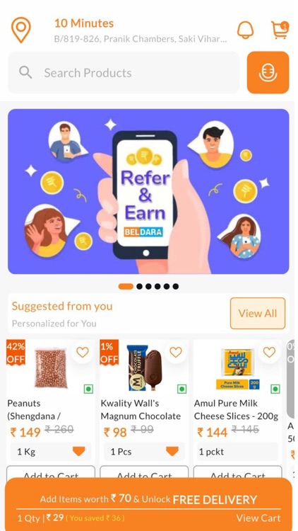 Beldara -10 Min Grocery & More screenshot-8