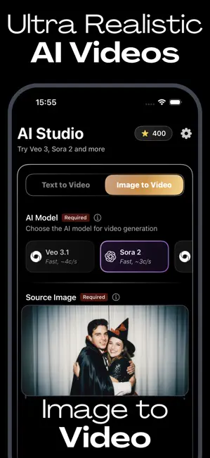 AI Studio - AI Video Generator iPhone screenshot 3