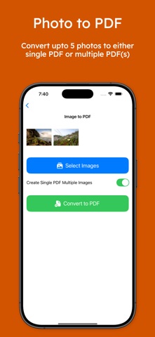 JPG Converter - Photo to PDF screenshot