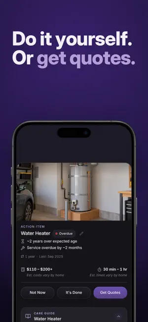 Huxedo: Smart Home Maintenance screenshot 2