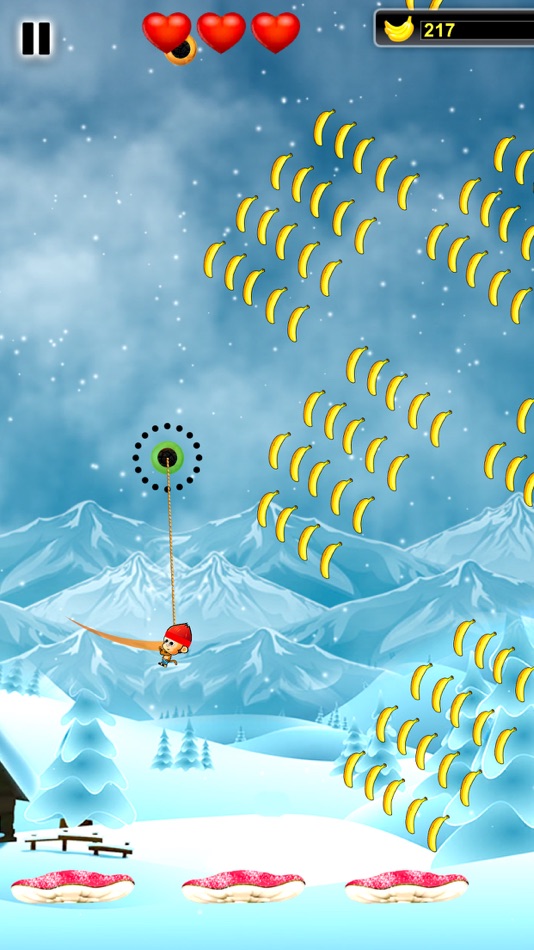 #2. Monkey Hook - No Wifi Game (iOS) 由: Ali asif