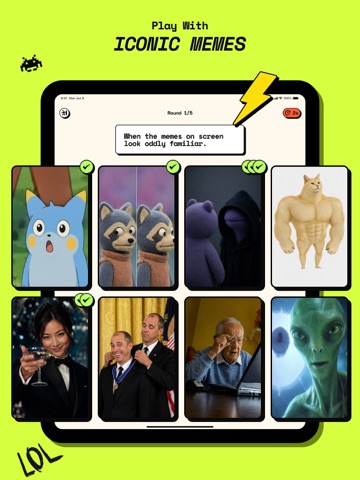 Meme Jam iPad screenshot