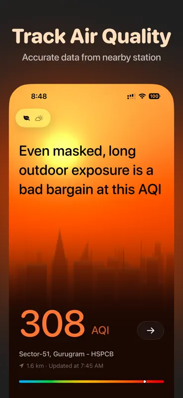 Good Air: AQI & Weather Widget screenshot 2 of 8