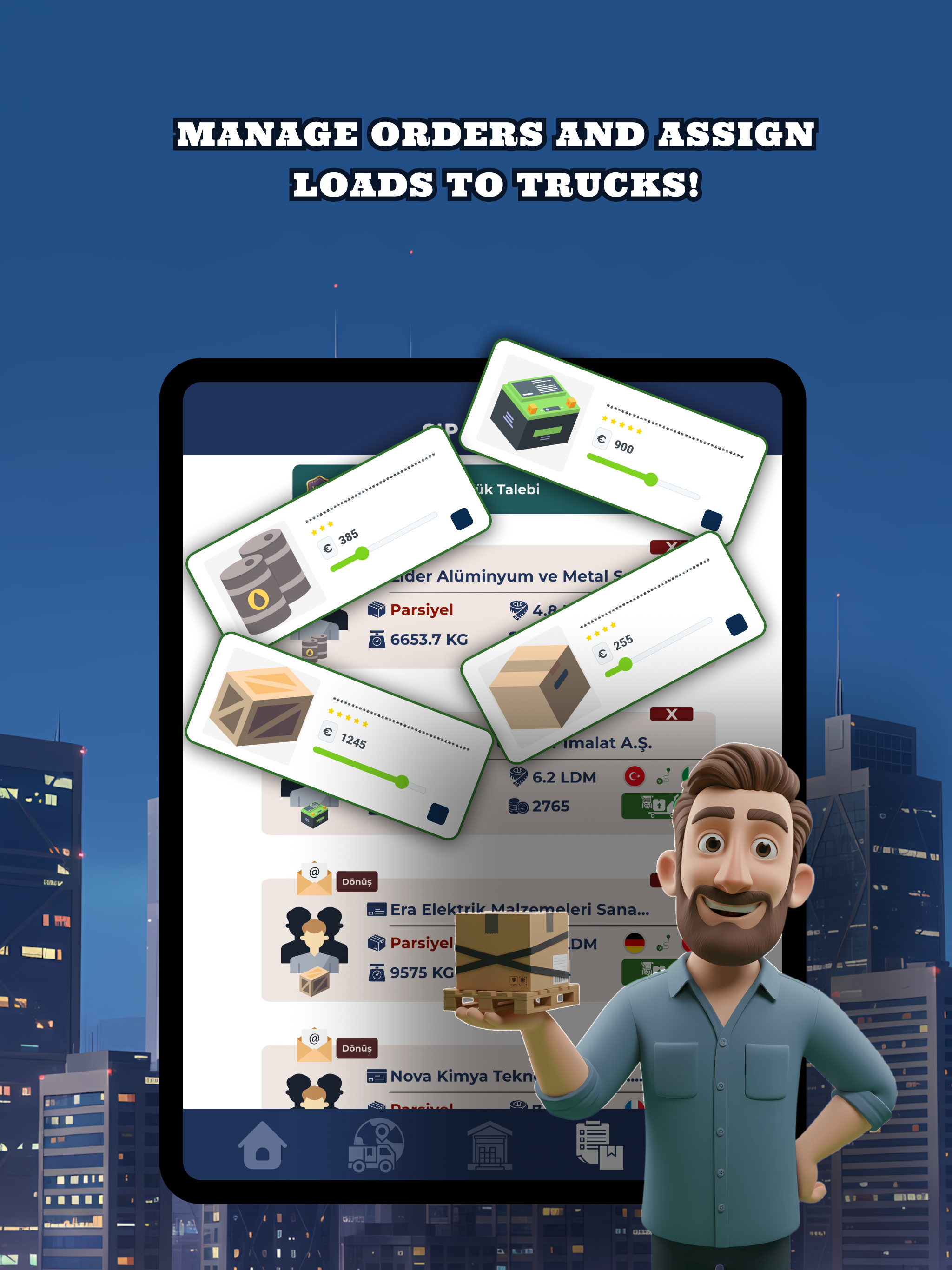 Truckivery: Transport Career screenshot 9