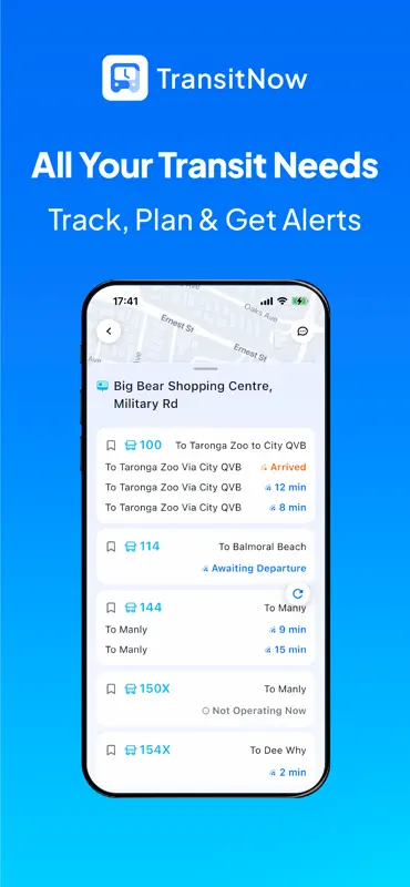 TransitNow - Live Bus Tracker screenshot 5 of 5