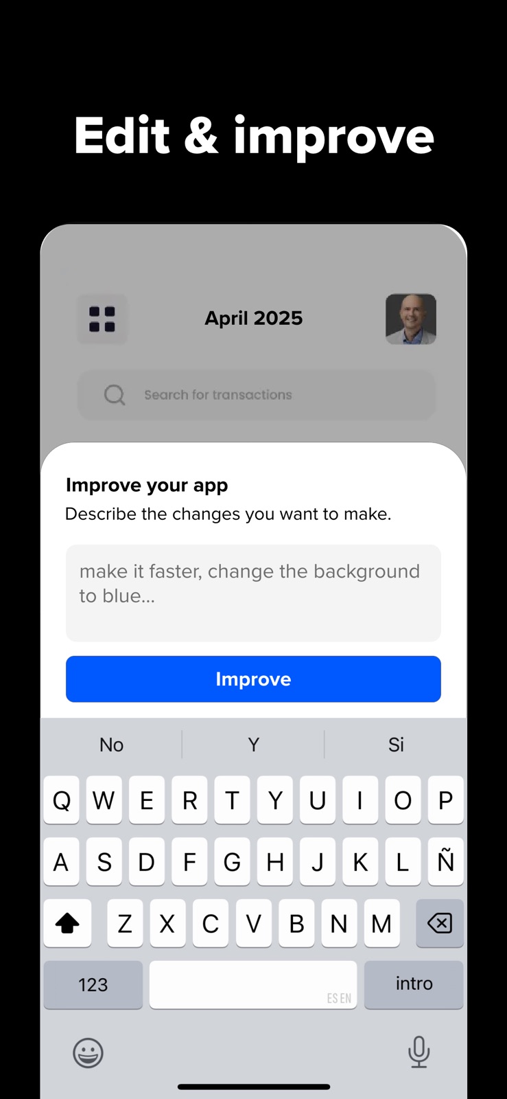 Miniceo: AI App Builder iphone screenshot 1