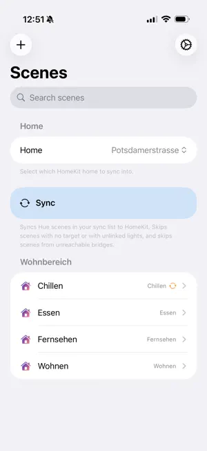 SceneSync for Hue screenshot 4