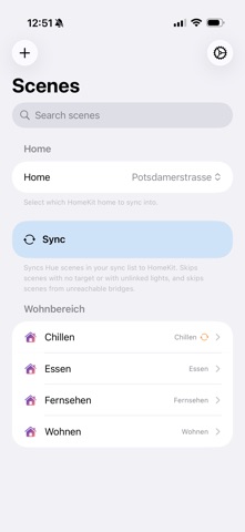 SceneSync for Hue screenshot