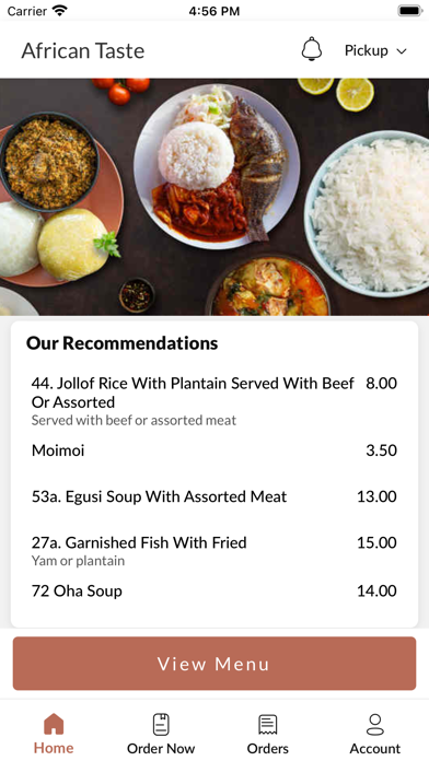 African Taste Screenshot