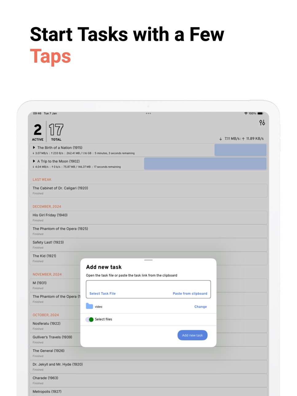 iPad screenshot