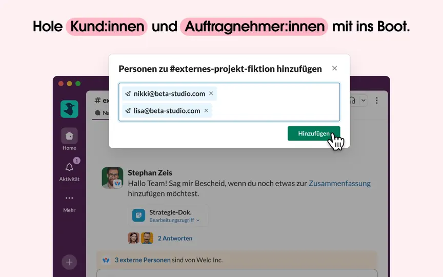 Screenshot von Slack For Desktop auf dem iPhone 2