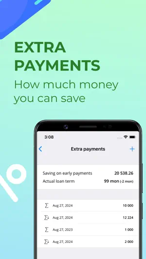 Loan Calculator with Extras screenshot 3