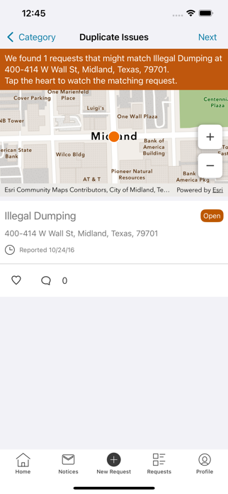 SeeClickFix Midland Screenshot 5 of 5