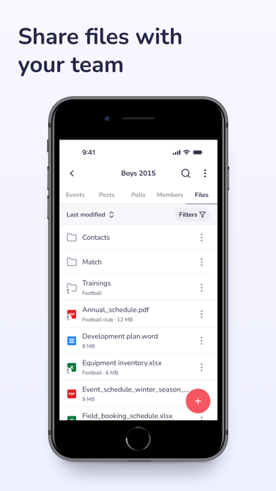 Hoopit: Organiserer idrett iPhone screenshot 7 - Sports app