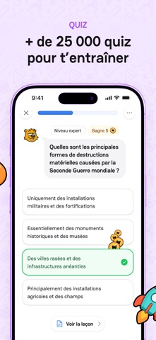 Wilgo : IA n°1 - Quiz Révision iPhone screenshot 2