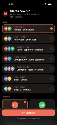 nuzzy tracker screenshot