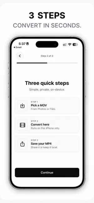 MOV Video Converter: mov4hz screenshot 2