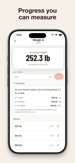 Portionary Food Tracker screenshot 4