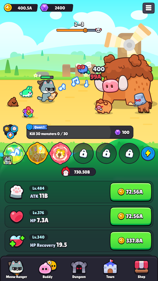 #6. Meow Rangers (iOS) 由: MOBIRIX