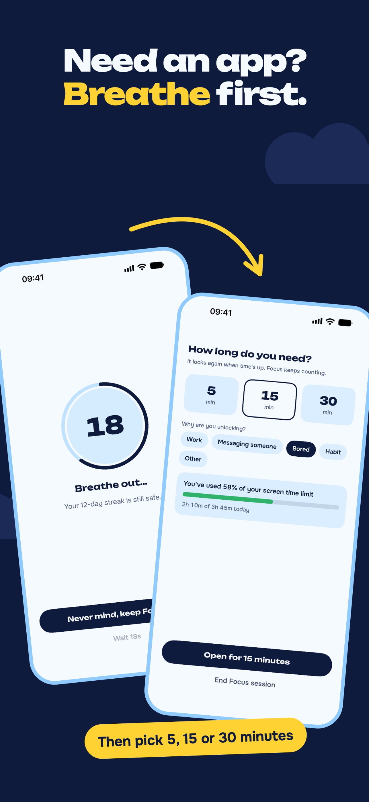 Screenshot 4 of Eyes Up: Reduce Screen Time