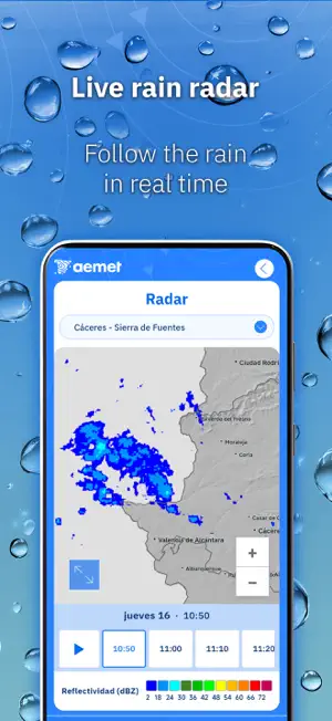 Aemet: Weather and radar Spain screenshot 2