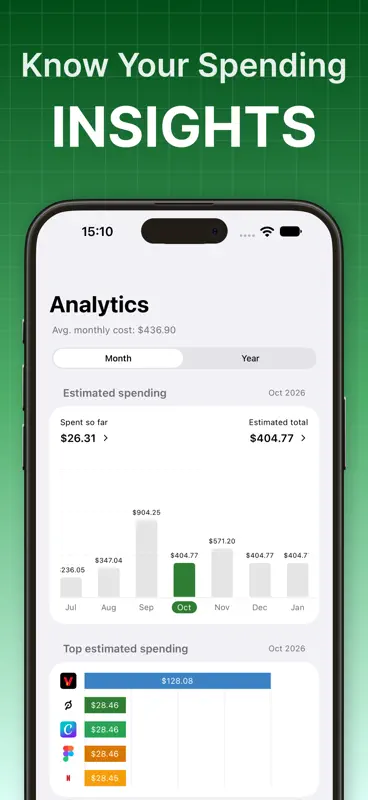 Subscription Manager: SubIQ screenshot 5 of 7