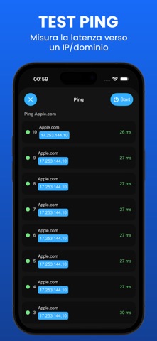 Analizzatore WiFi: IP,Ping,LAN iPhone screenshot 7
