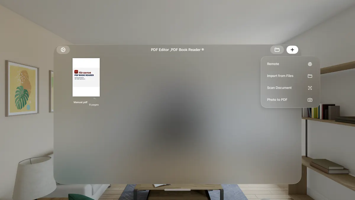 PDF Editor ,PDF Book Reader ® screenshot 1