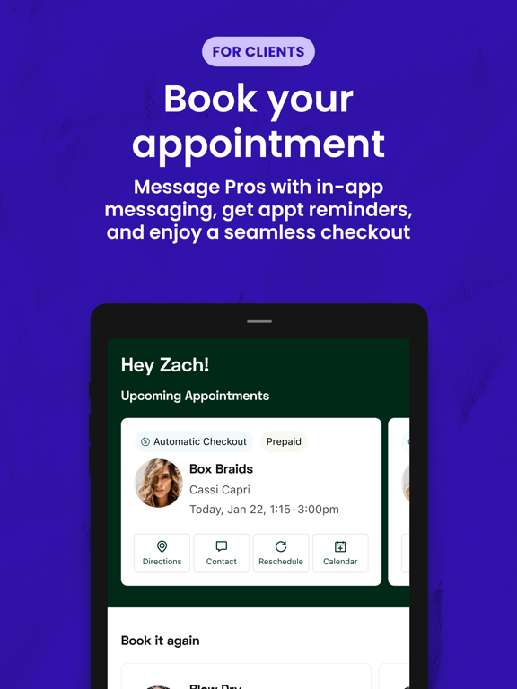 StyleSeat - Salon Appointments iPad screenshot 7 - Lifestyle app