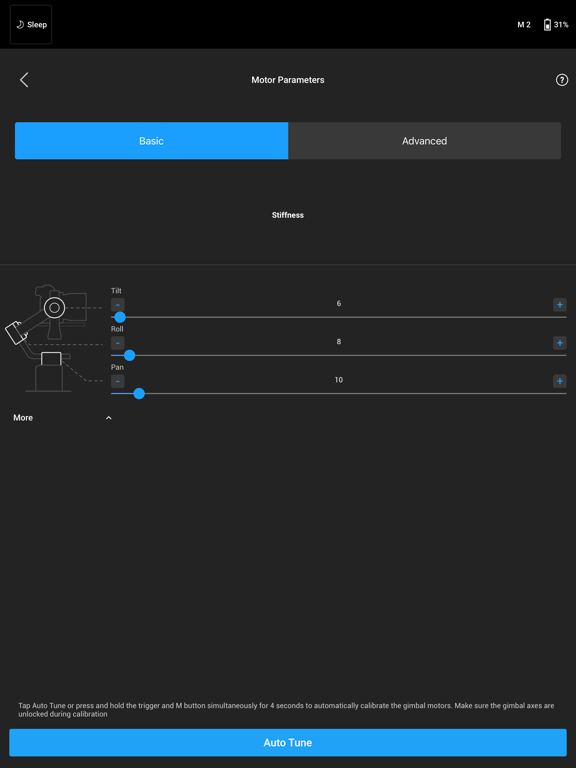 DJI Ronin iPad screenshot 5 - Photo & Video app