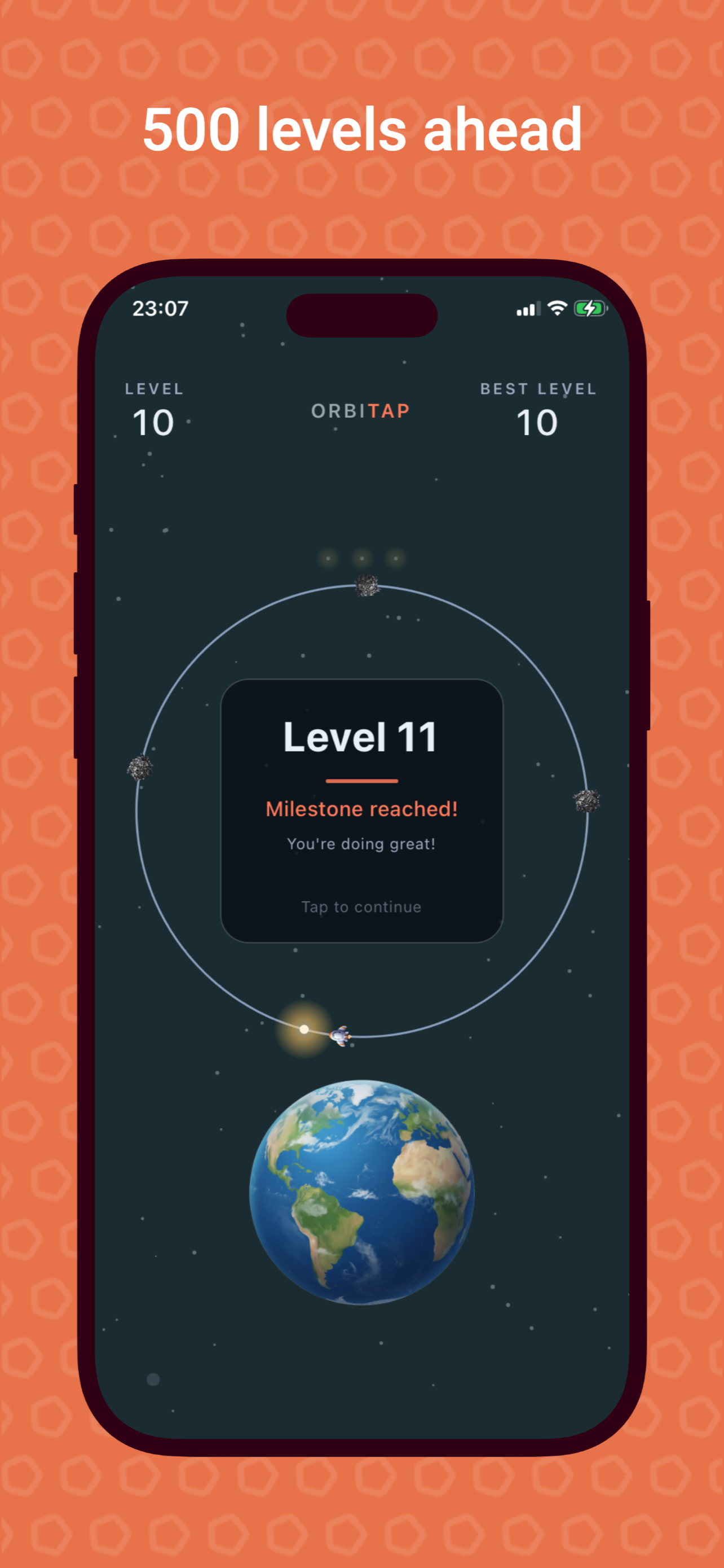 OrbiTap: Space Jump Arcade screenshot 2
